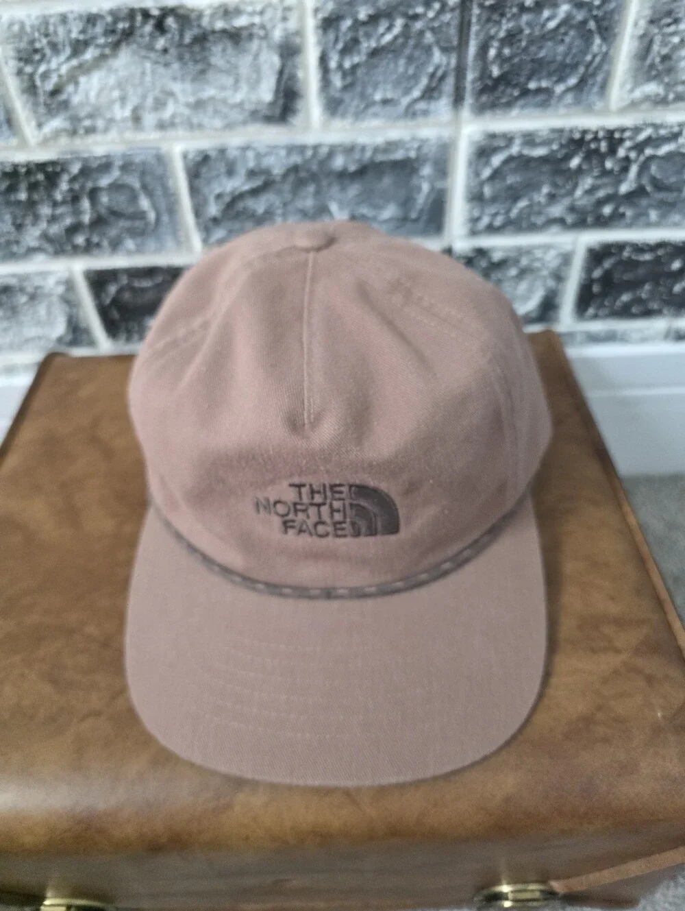 The North Face Men's Brown Canvas Cap